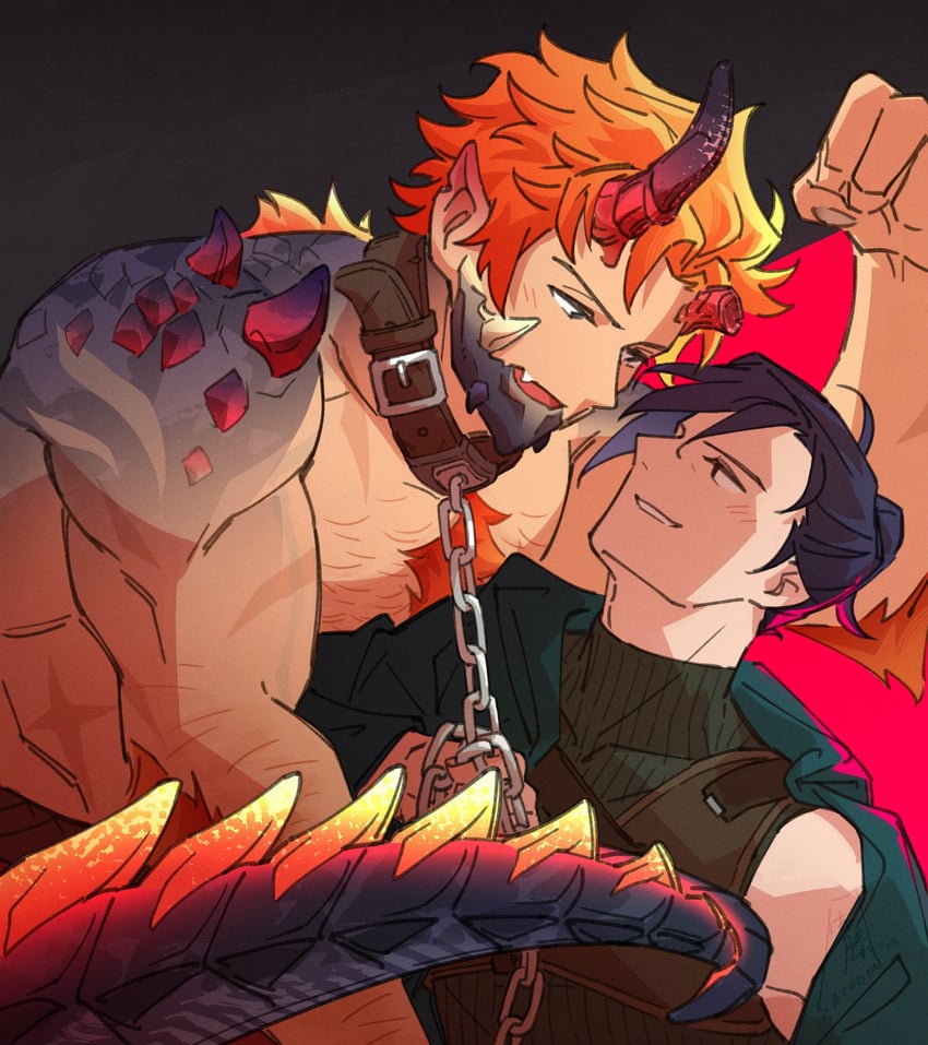 sylvain jose gautier and felix hugo fraldarius (fire emblem and 1 more) drawn by satodee