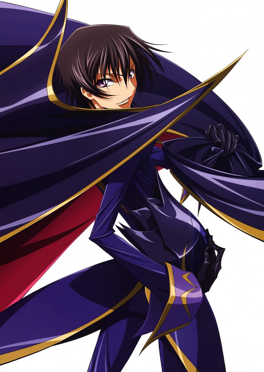 lelouch vi britannia and zero (code geass) drawn by fukano_youichi