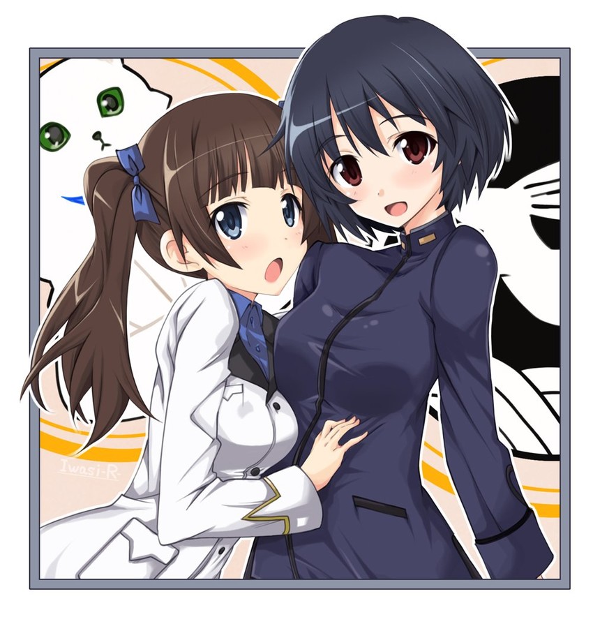 shimohara sadako and georgette lemare (world witches series and 1 more) drawn by iwashi_dorobou_-r-