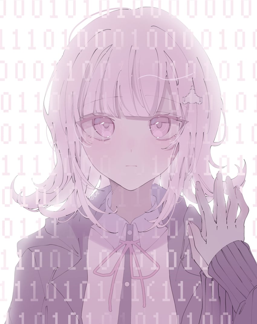 nanami chiaki (danganronpa and 1 more) drawn by pote_(pote_39)