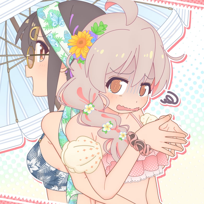 oyama mahiro and oyama mihari (onii-chan wa oshimai!) drawn by kofumi_all