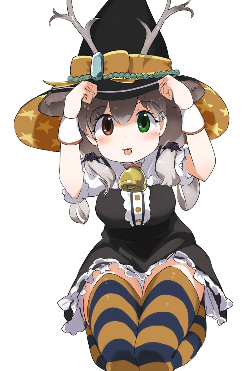 reindeer (kemono friends and 1 more) drawn by iwa_(iwafish)