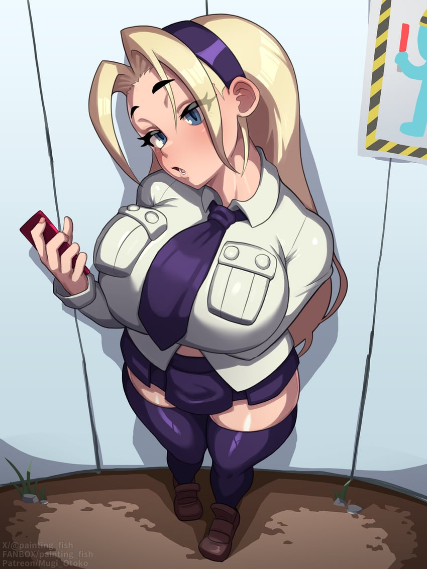 filia (skullgirls) drawn by mugiotoko
