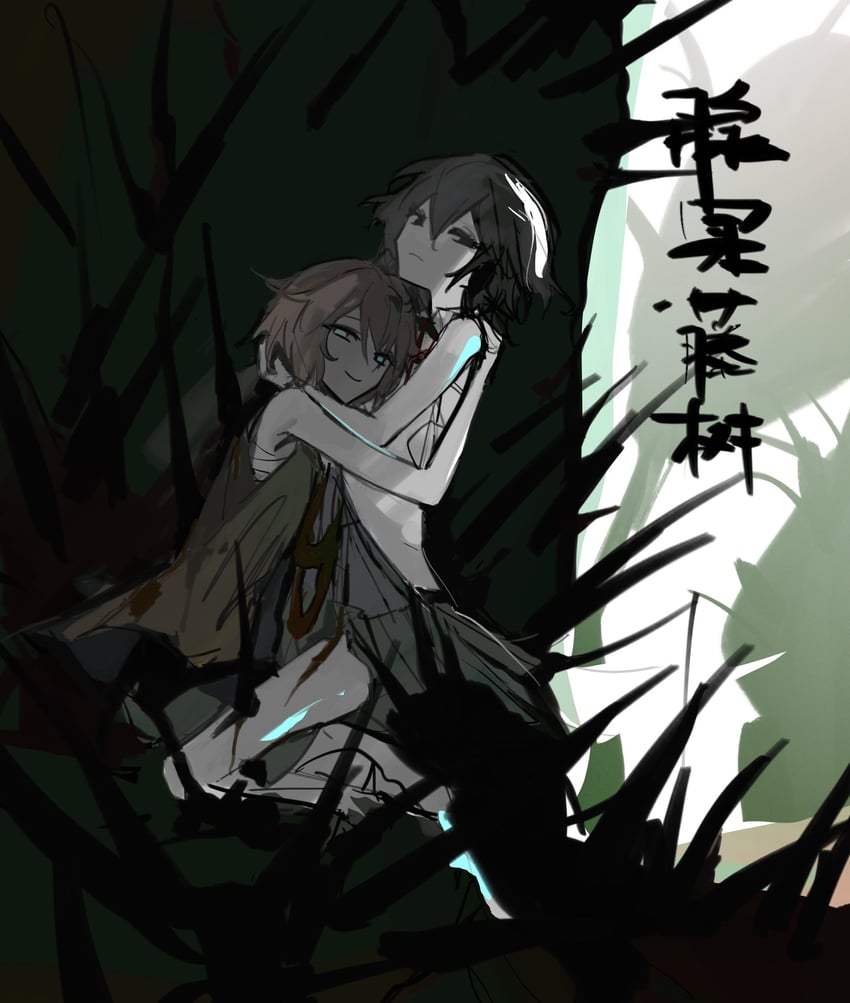 enraku tsubakura, kuzu suzumi, and cine hamal (len'en) drawn by yoiame