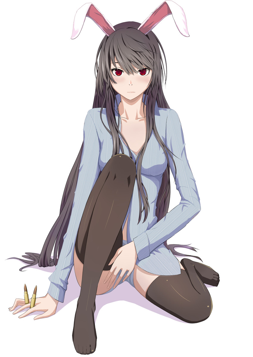 reisen udongein inaba (original and 1 more) drawn by mr.blackcat666
