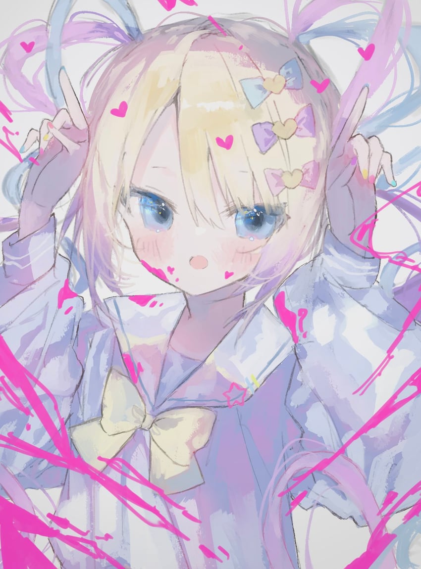chouzetsusaikawa tenshi-chan (needy girl overdose and 1 more) drawn by co2nomu