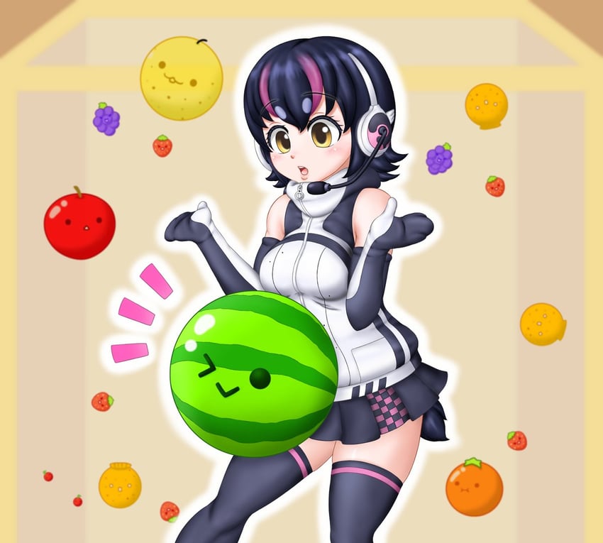humboldt penguin (kemono friends and 2 more) drawn by nekomock