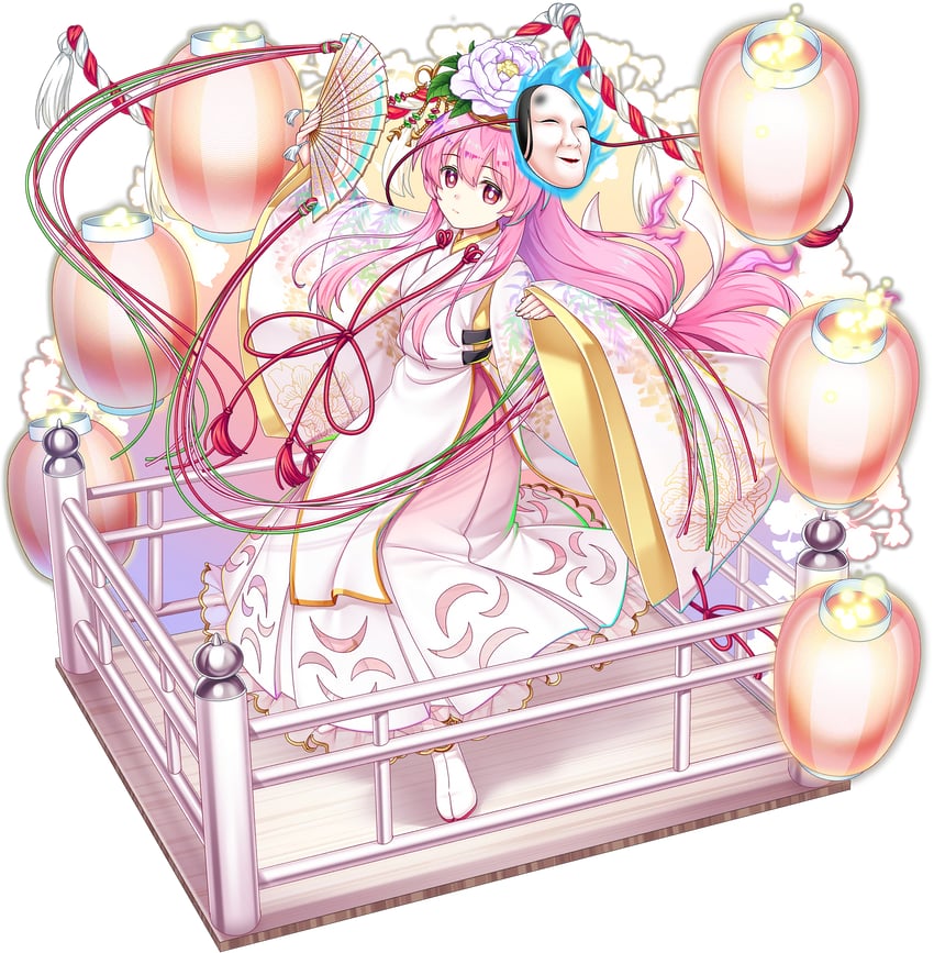 hata no kokoro (touhou and 1 more) drawn by rotte_(1109)