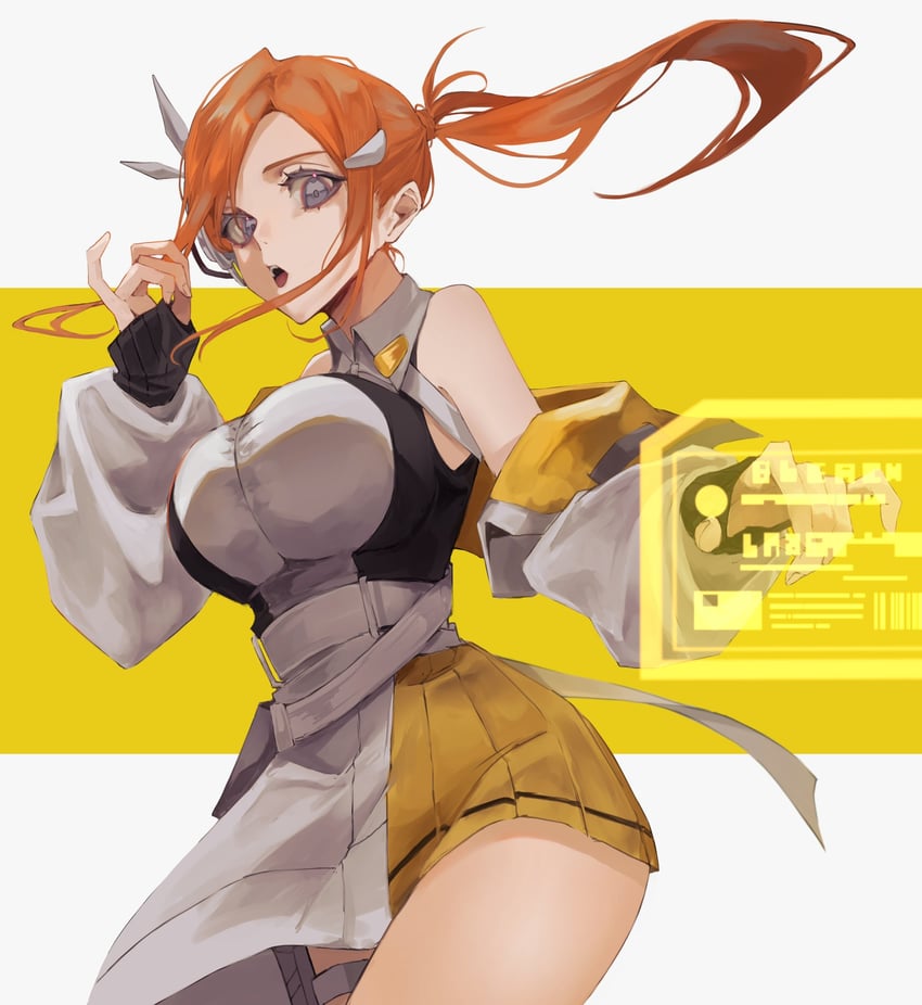 inoue orihime (bleach and 1 more) drawn by ui_1231