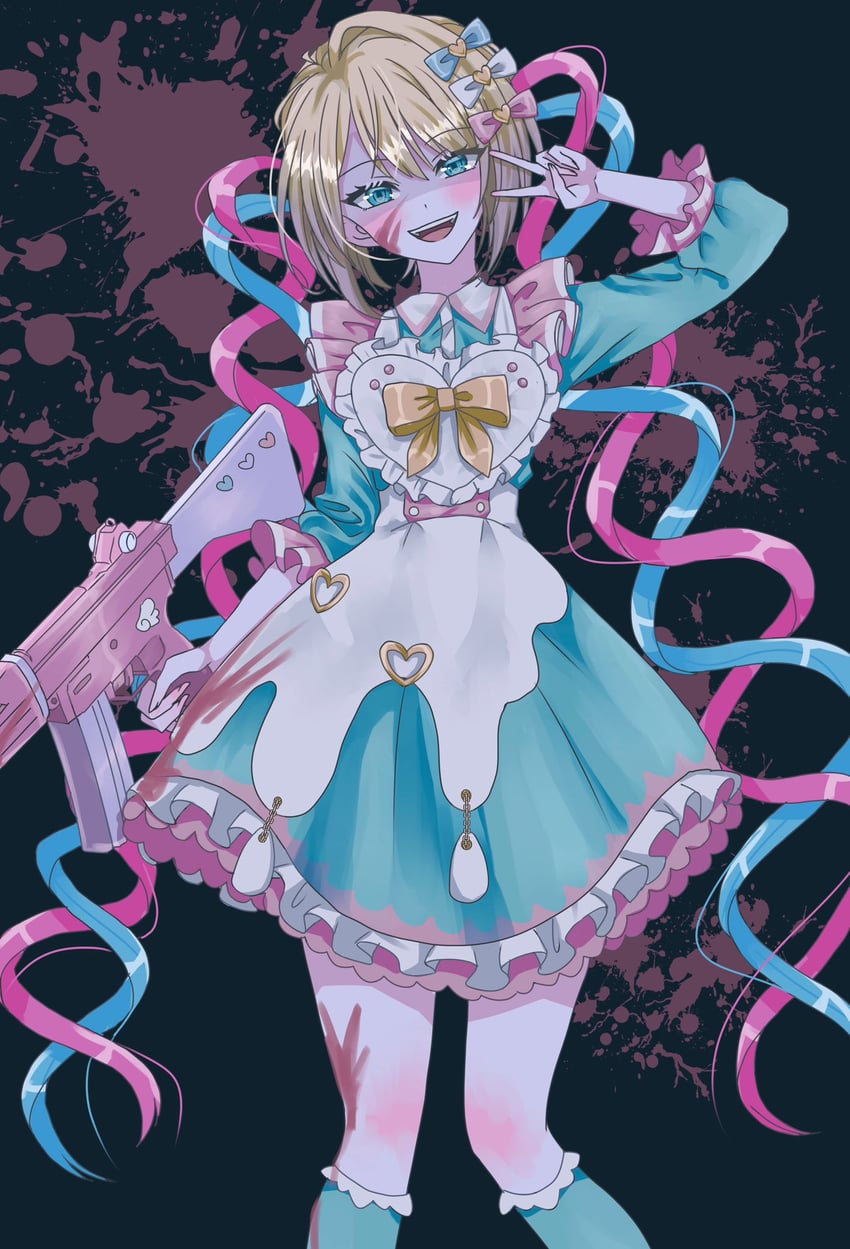 chouzetsusaikawa tenshi-chan (needy girl overdose and 1 more) drawn by reno_(re_leno)