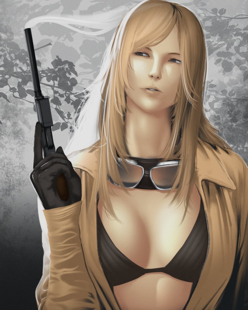 eva (metal gear and 2 more) drawn by adun_madun
