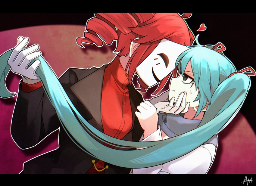 hatsune miku and kasane teto (vocaloid and 1 more) drawn by sato_(r017xts117)