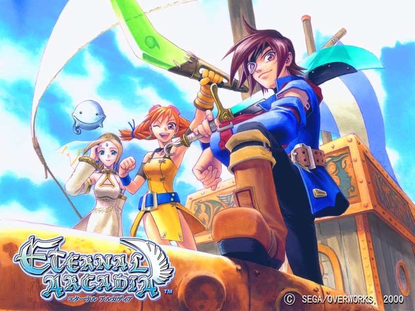 vyse, aika, fina, and cupil (sega and 1 more) drawn by hoshi_itsuki