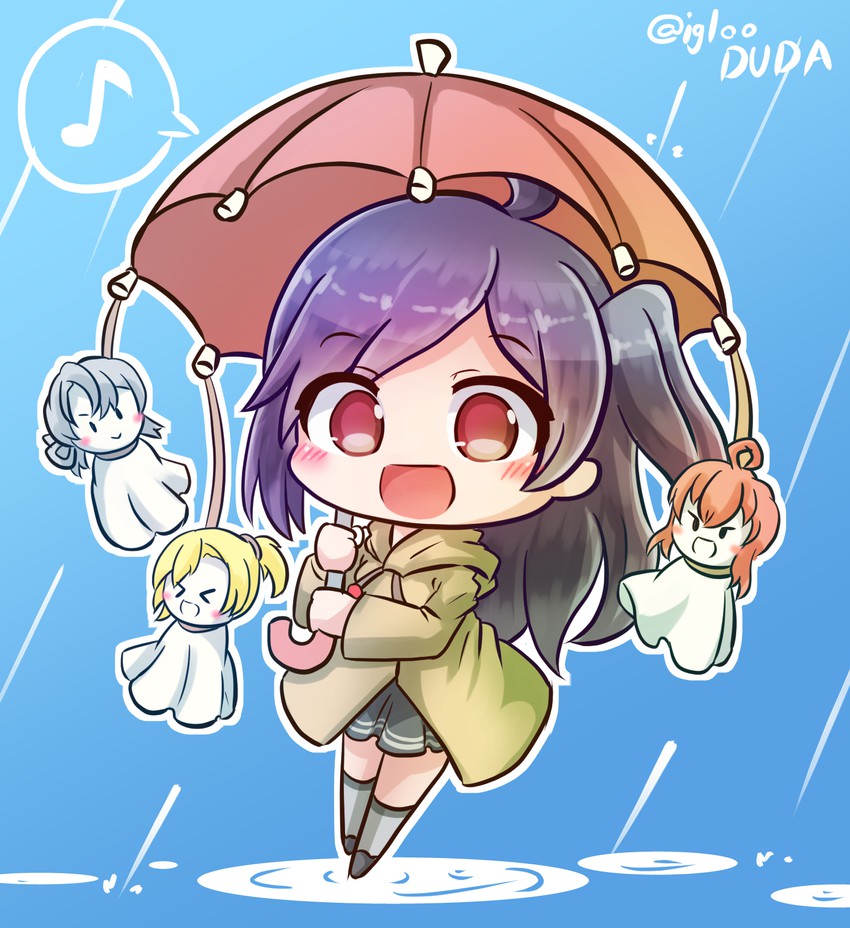 hagikaze, arashi, maikaze, and nowaki (kantai collection) drawn by asimo953
