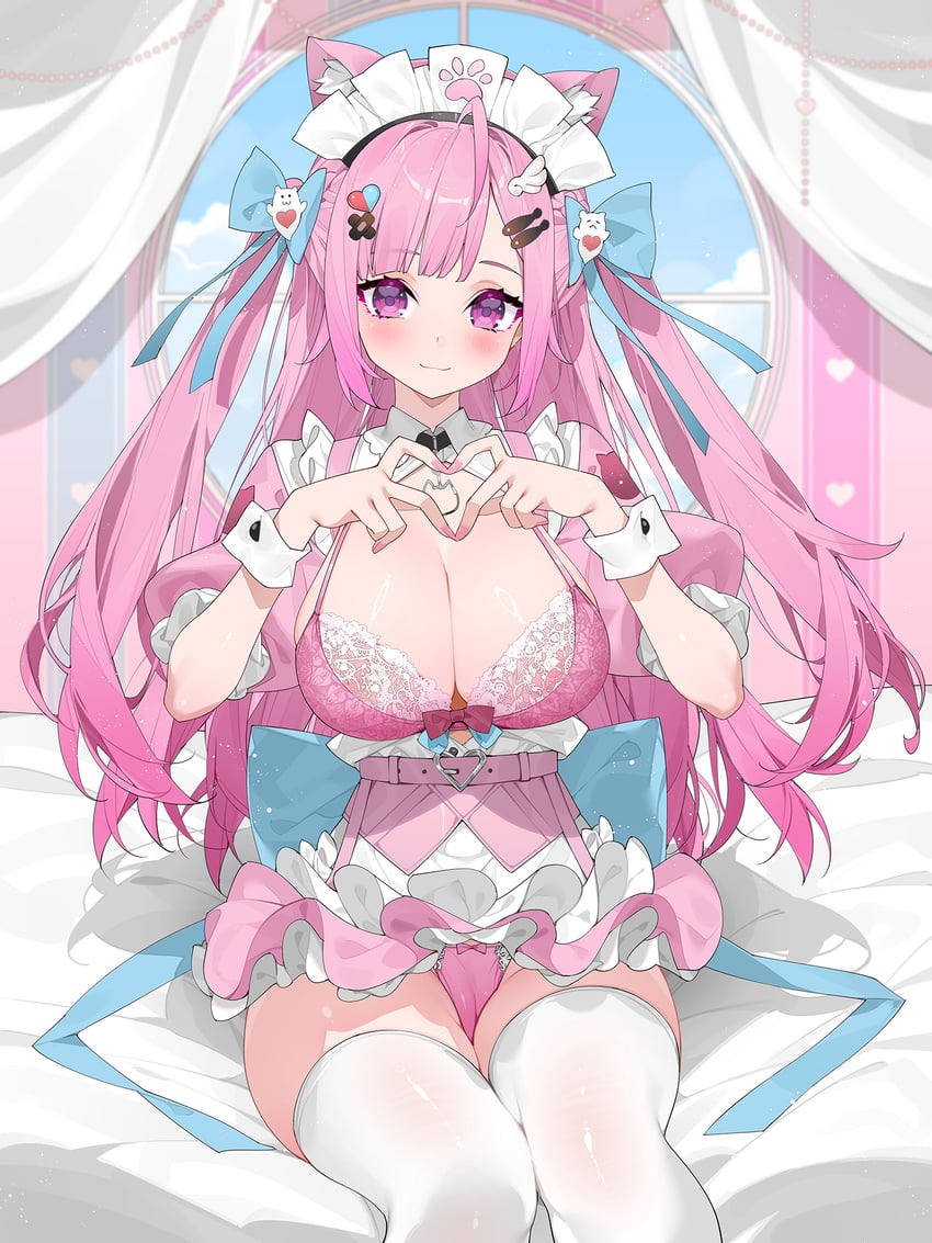yuuki sakuna (indie virtual youtuber) drawn by waterring