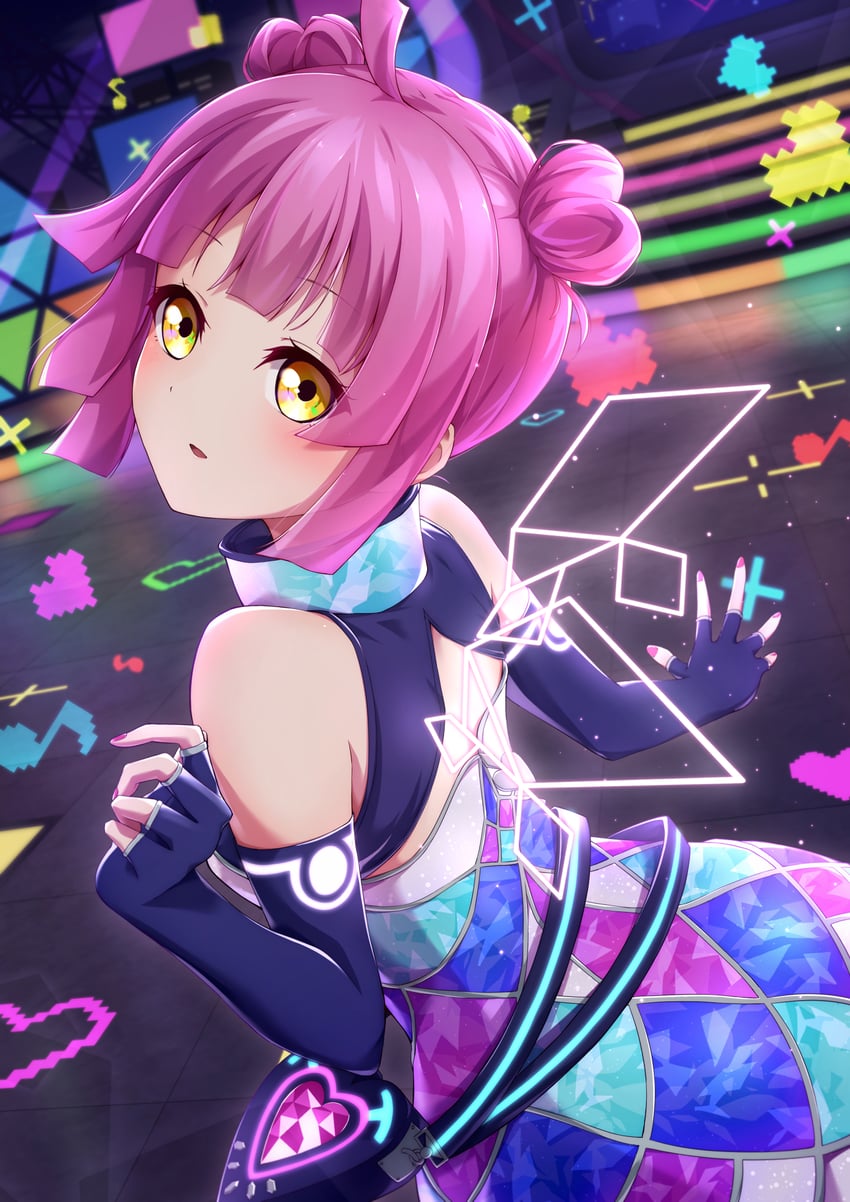 tennoji rina (love live! and 1 more) drawn by prbili