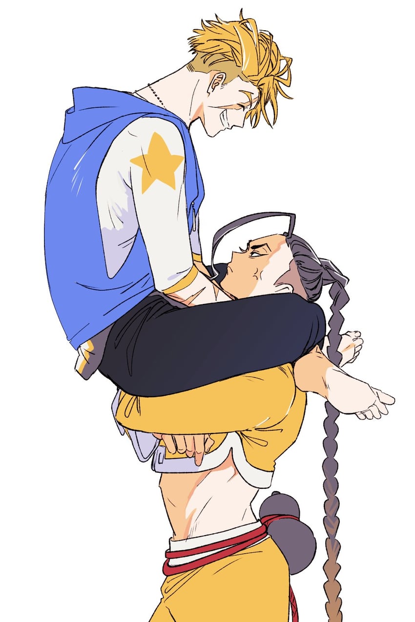 luke sullivan and jamie siu (street fighter and 1 more) drawn by yuz46
