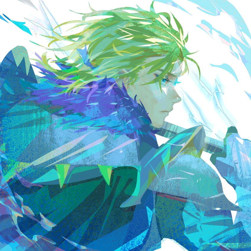dimitri alexandre blaiddyd (fire emblem and 3 more) drawn by logi_bunbukucha
