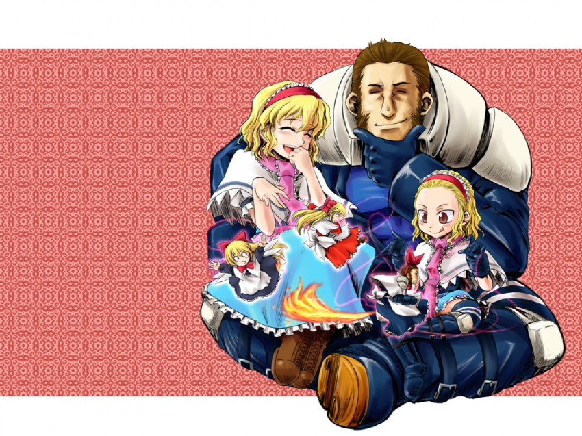 alice margatroid, shanghai doll, hourai doll, and maxima (touhou and 2 more) drawn by inusurvivor