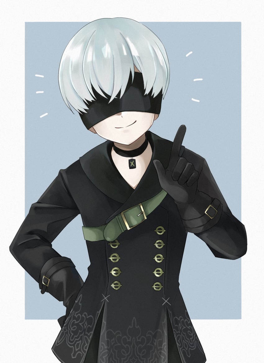 9s (nier and 1 more) drawn by nana28_tteyatu_(nanakusagayu_28)