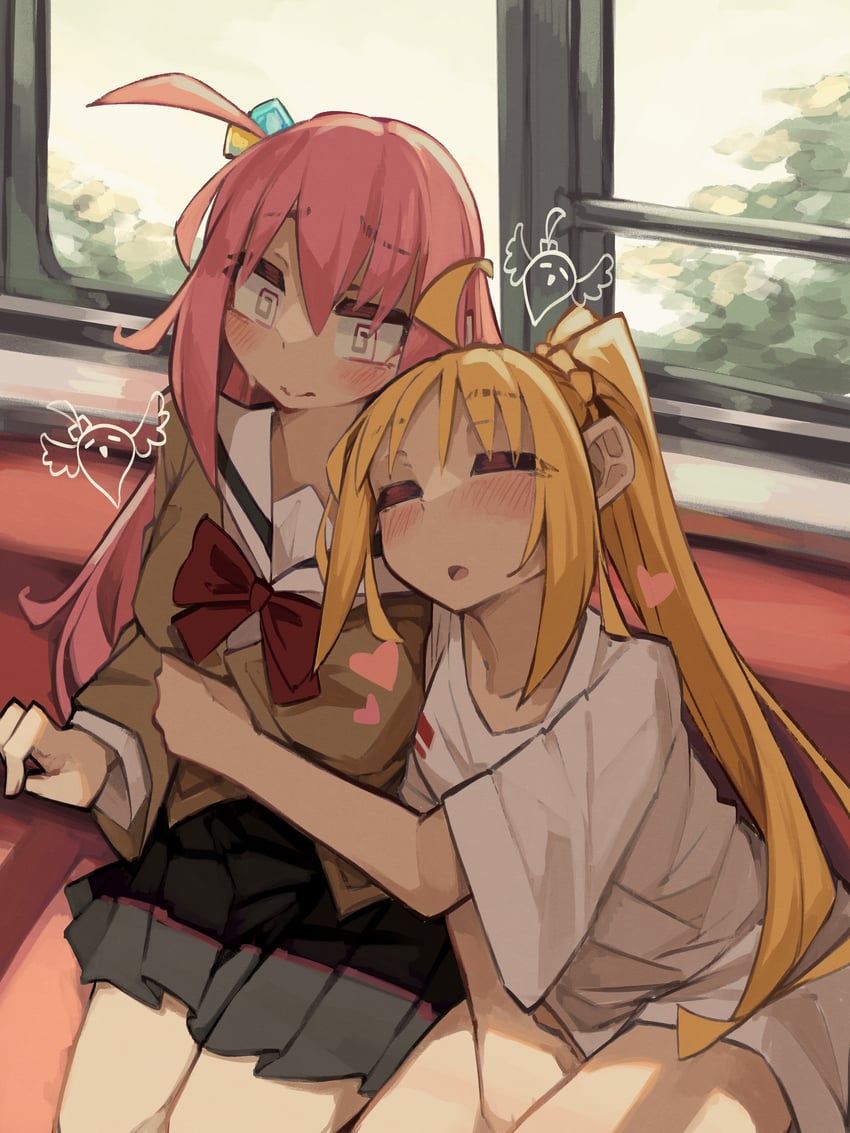 gotoh hitori and ijichi nijika (bocchi the rock!) drawn by togekk0
