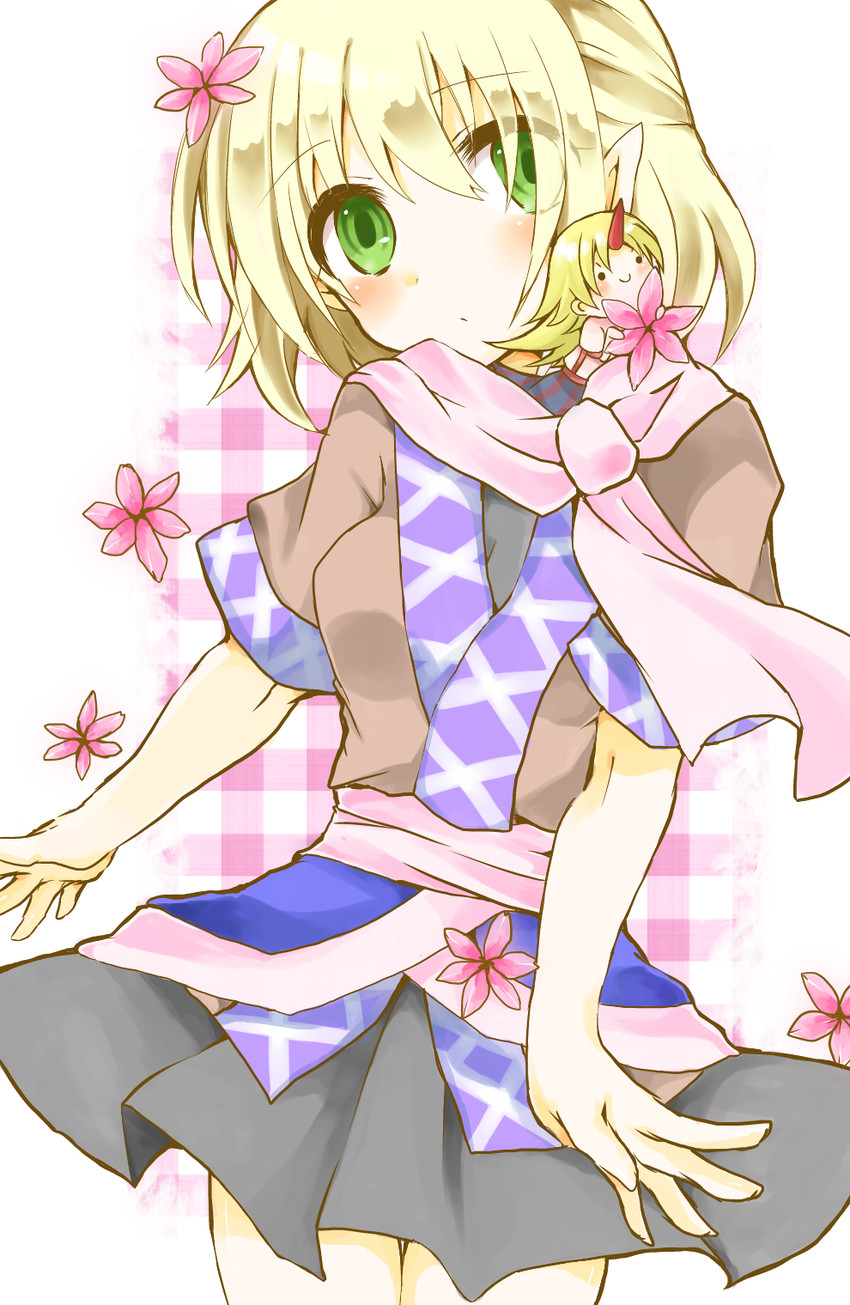 mizuhashi parsee and hoshiguma yuugi (touhou) drawn by sui_(aruko91)