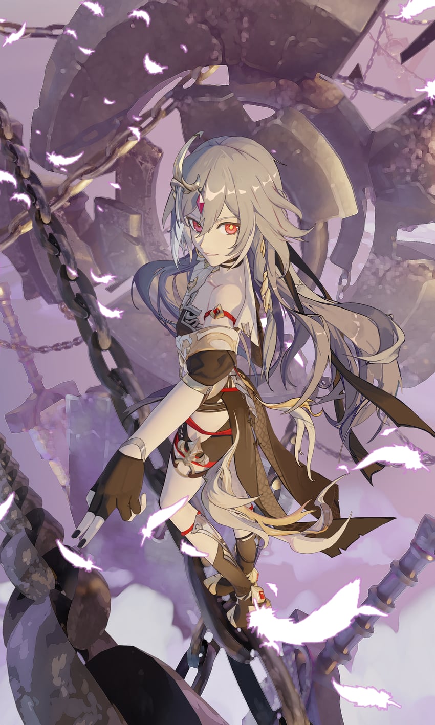 herrscher of sentience (honkai and 1 more) drawn by leafoff