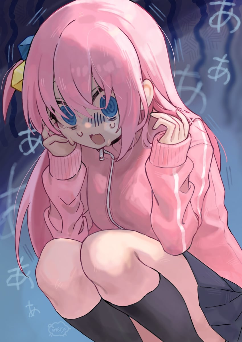 gotoh hitori (bocchi the rock!) drawn by hitsujino_mery