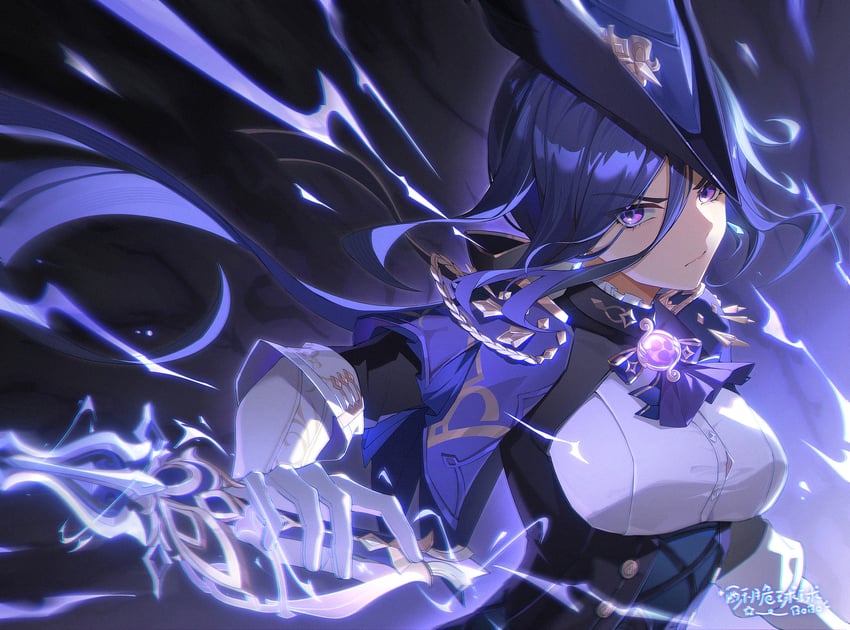 clorinde (genshin impact) drawn by so_zei_tama_tama