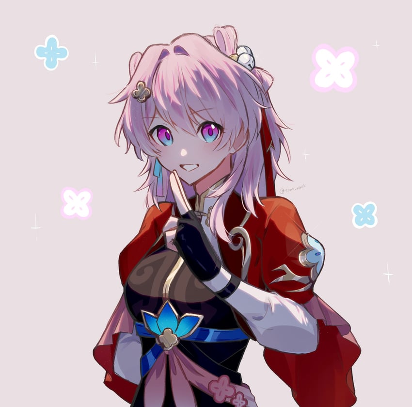 march 7th (honkai and 1 more) drawn by somt_nacl