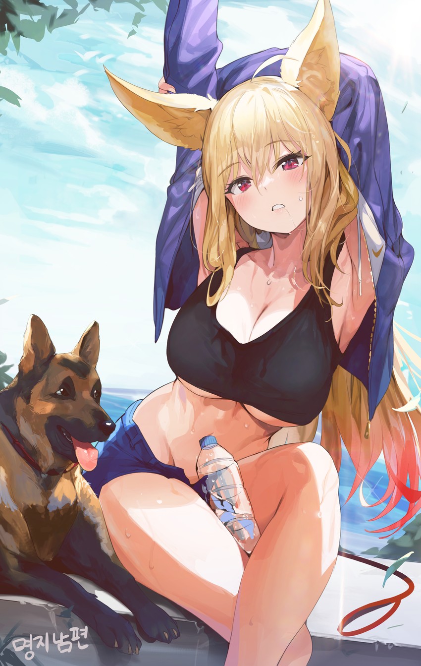 ellin meiji (original and 1 more) drawn by uthy