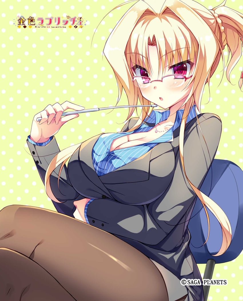heroina di caballero ista (kin-iro loveriche) drawn by toranosuke