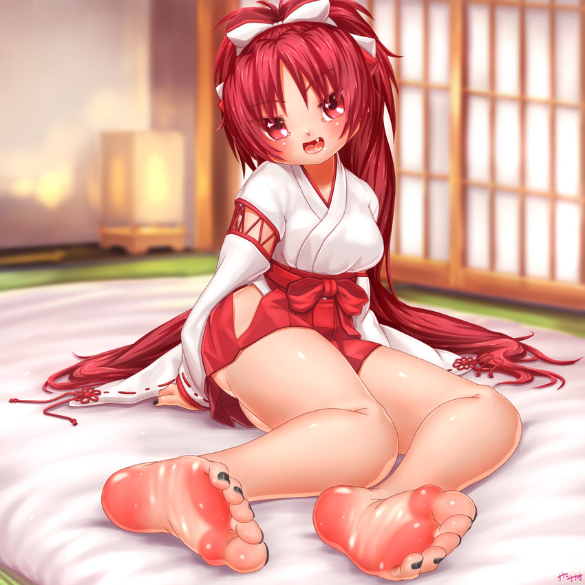 sakura kyoko (mahou shoujo madoka magica and 1 more) drawn by nanami_nanao