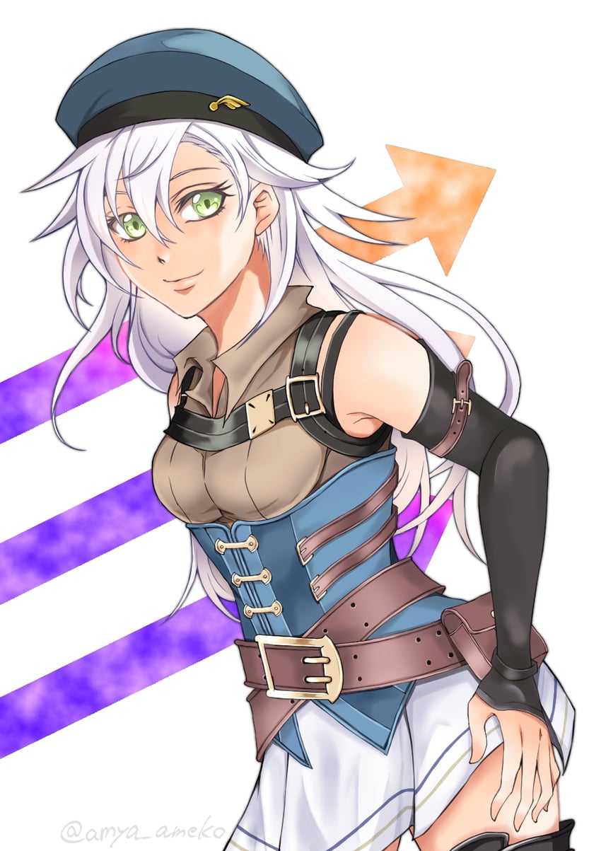 fie claussell (eiyuu densetsu and 2 more) drawn by ameya_ameko