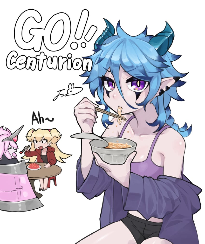centur-ion primera, centur-ion trudea, and centur-ion atrii (yu-gi-oh!) drawn by dillo_(smootharmadillo)