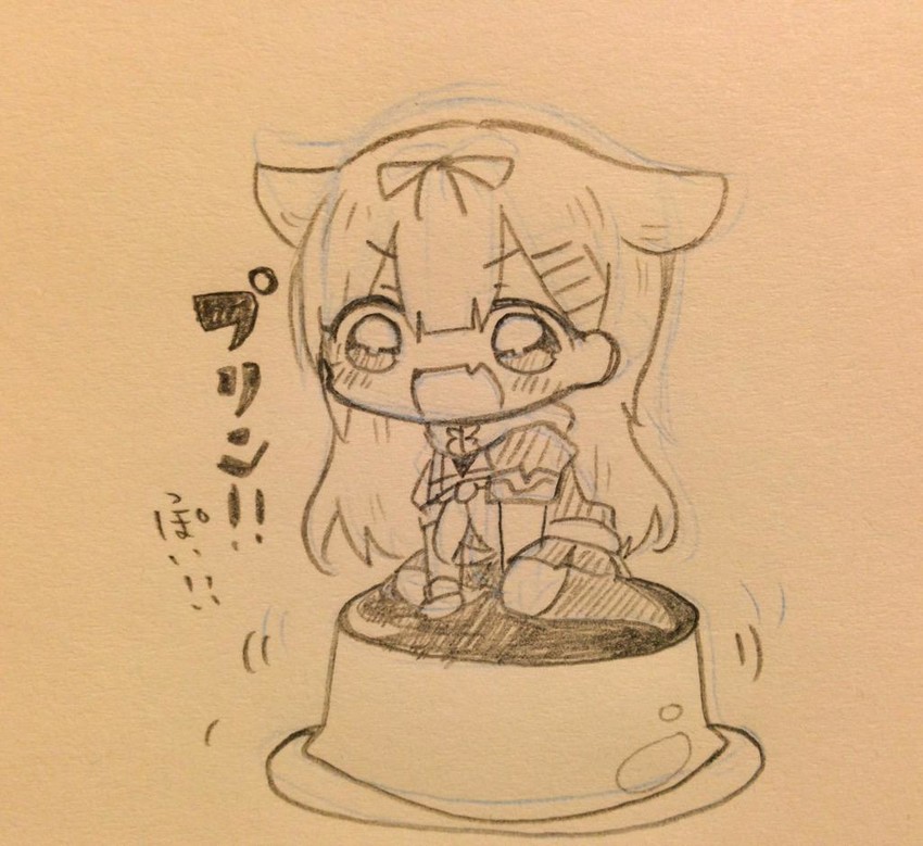 yuudachi and yuudachi kai ni (kantai collection) drawn by jako_(jakoo21)