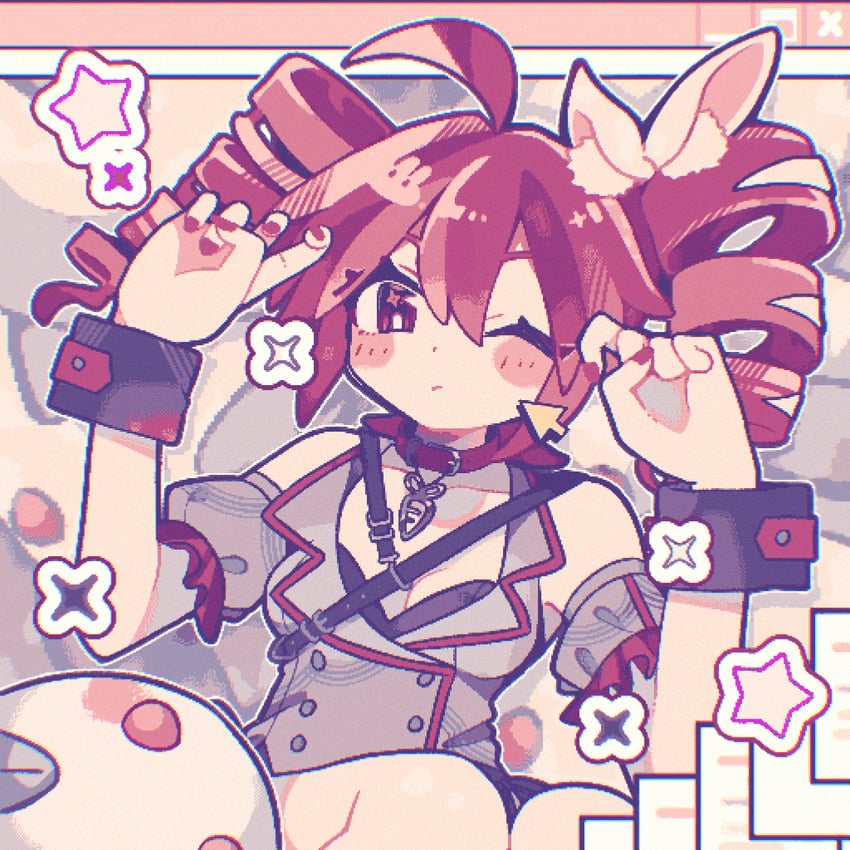 kasane teto (utau and 1 more) drawn by machiya_tako