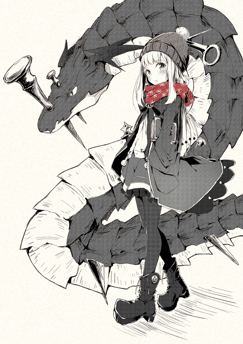 cagliostro and ouroboros (granblue fantasy) drawn by neko_sensha