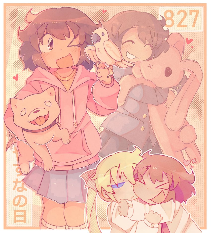 sonya and oribe yasuna (kill me baby) drawn by poppos