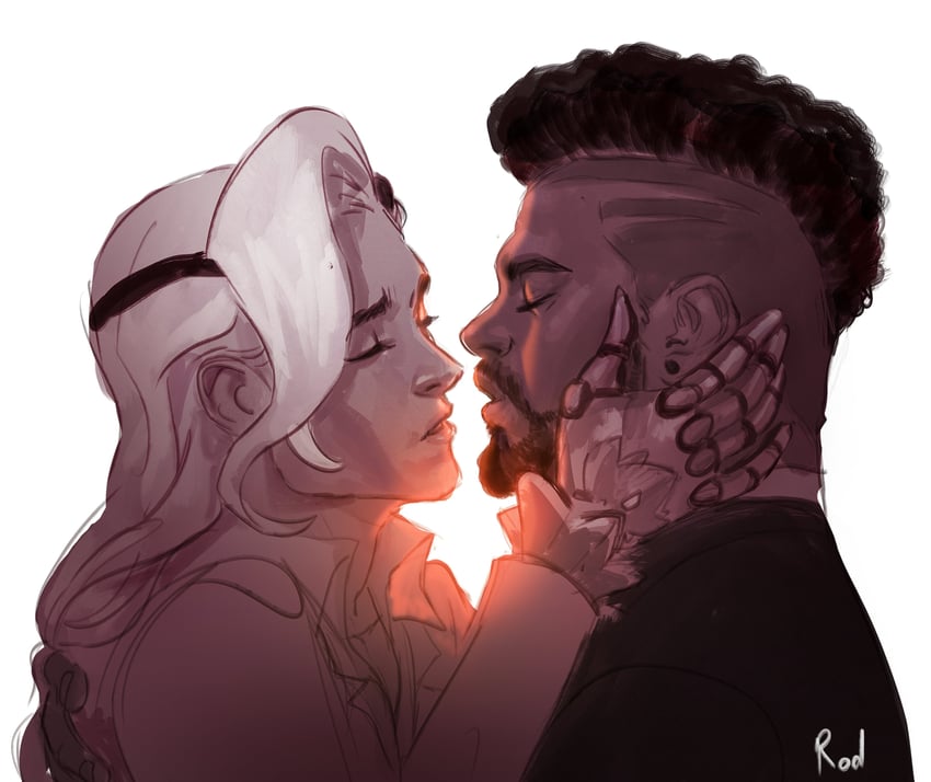 lifeweaver and baptiste (overwatch and 2 more) drawn by rodrigodraws