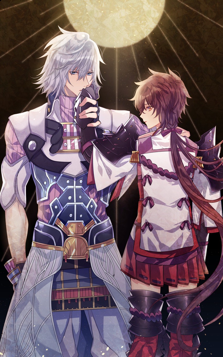 lora and jin (xenoblade chronicles and 2 more) drawn by toa_(user_enm6130)