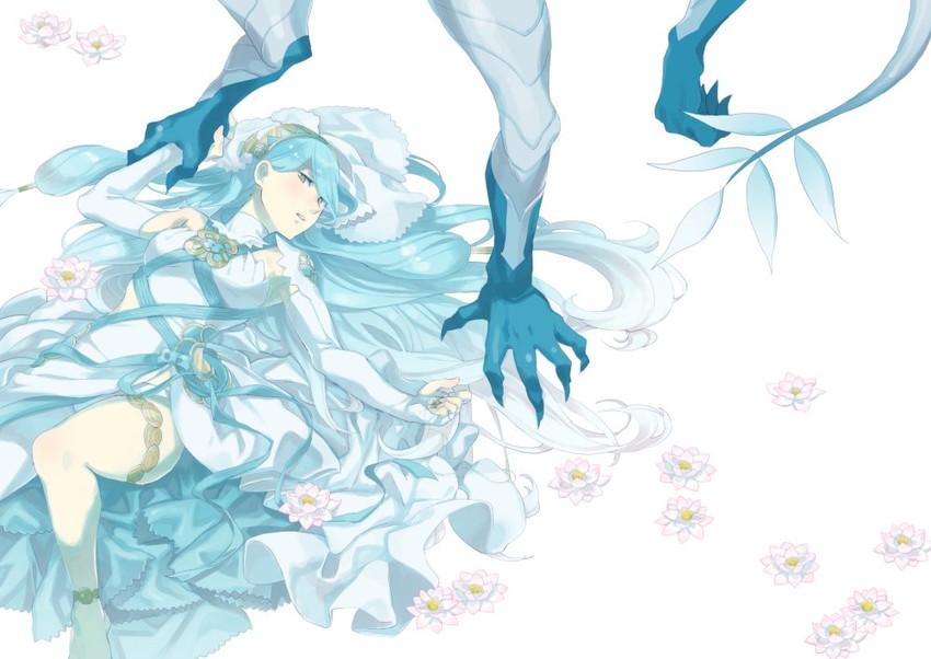 azura, male corrin, and corrin (fire emblem and 1 more) drawn by aisutabetao