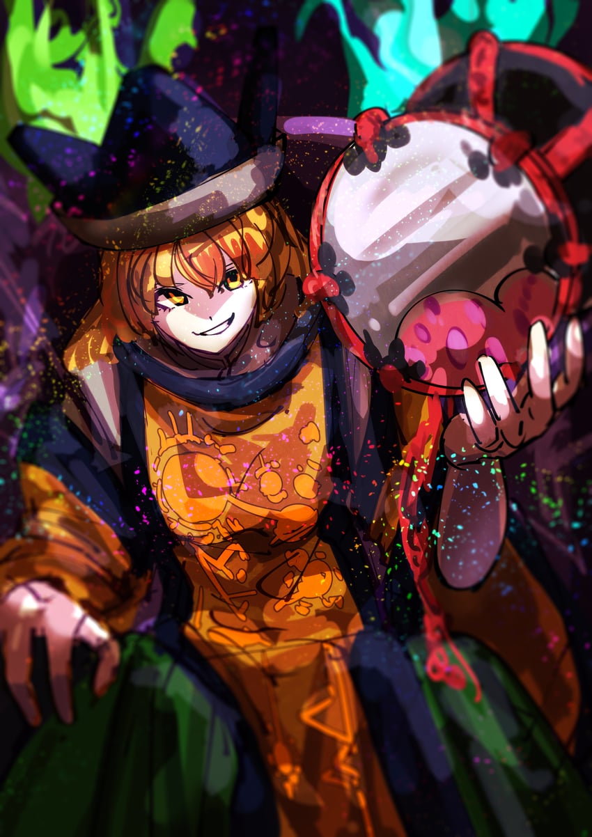 matara okina (touhou and 1 more) drawn by sannso5482