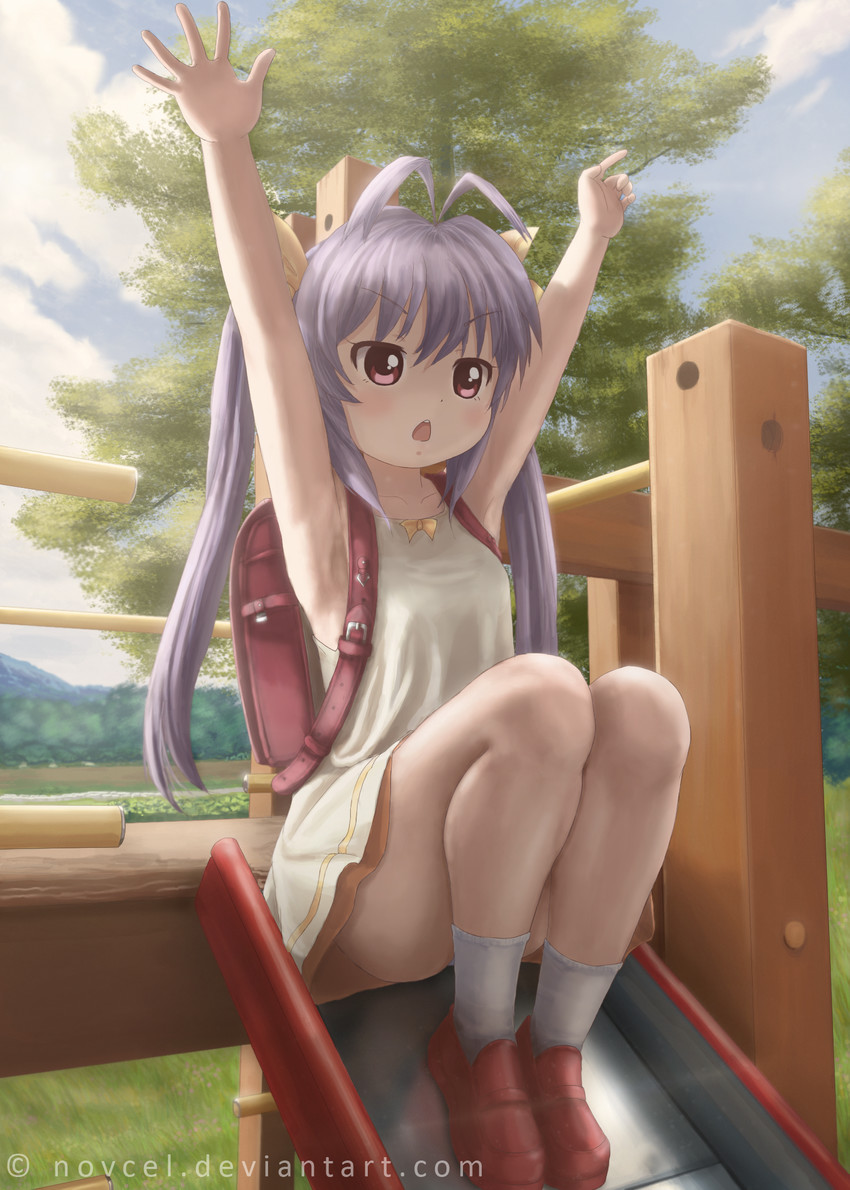 miyauchi renge (non non biyori) drawn by novcel