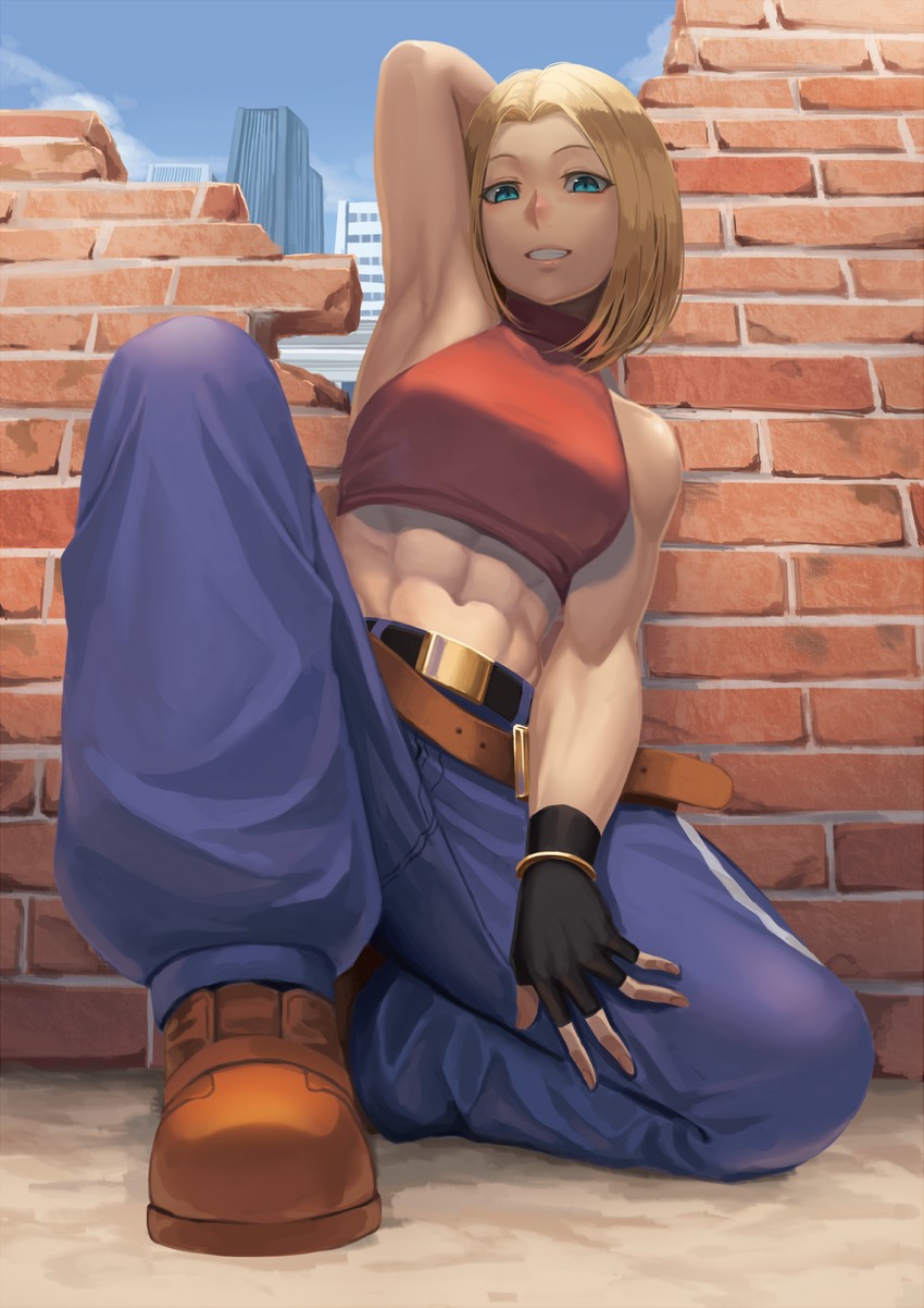 blue mary (the king of fighters and 1 more) drawn by ranma_(kamenrideroz)