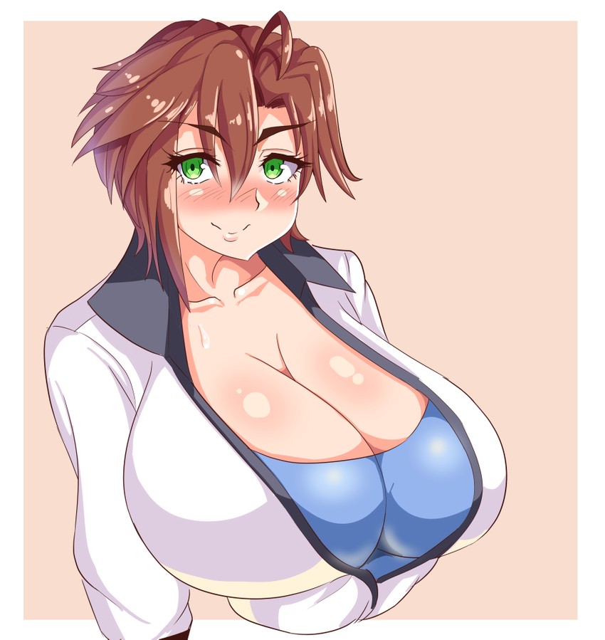 kiba manami (idolmaster and 1 more) drawn by namae_ga_kimaranai_man