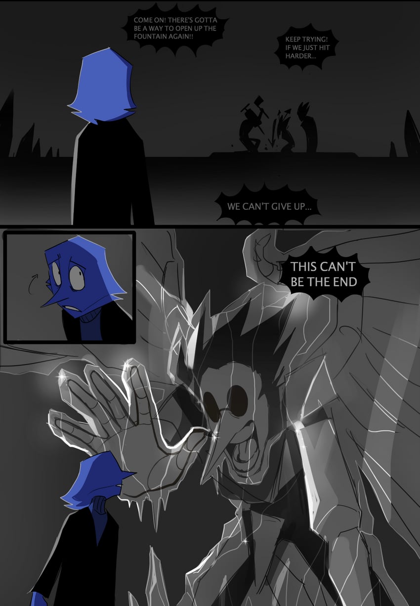 spamton g. spamton, spamton neo, addison, virovirokun, and ambyu-lance (deltarune) drawn by bright-goat