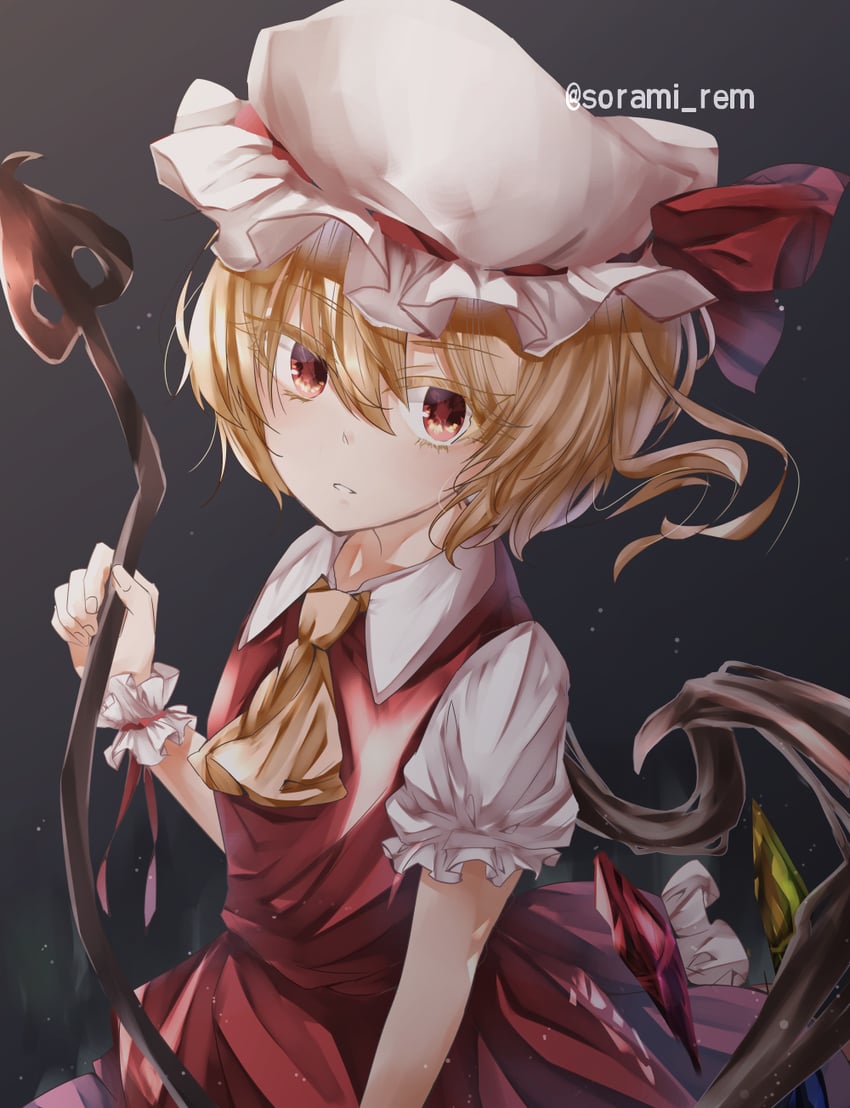 flandre scarlet (touhou) drawn by sorami_rem