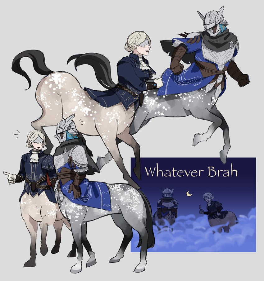 duchess and wylder (elden ring and 1 more) drawn by dapizzamanlol