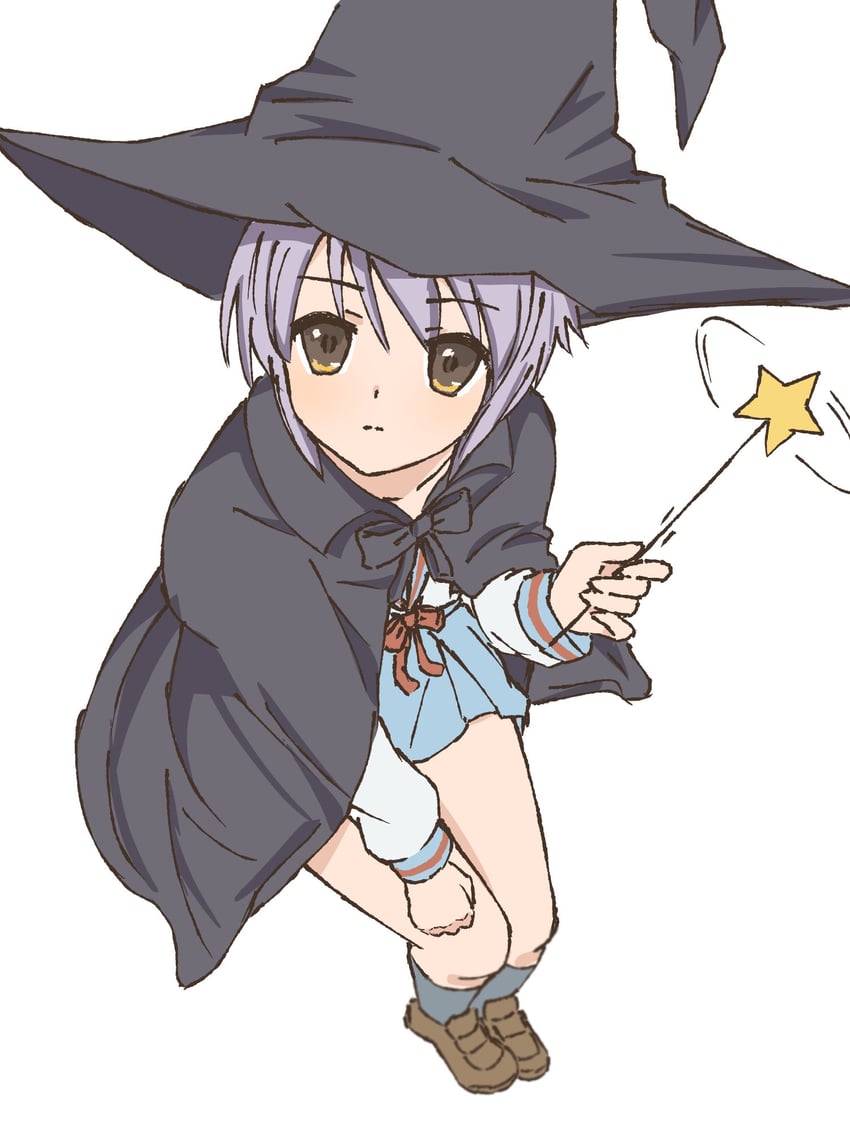 nagato yuki (suzumiya haruhi no yuuutsu) drawn by waka_849